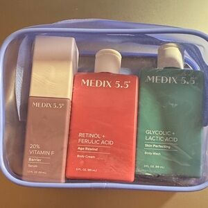 Medix 5.5 Skincare Set with Serum and Body Creams